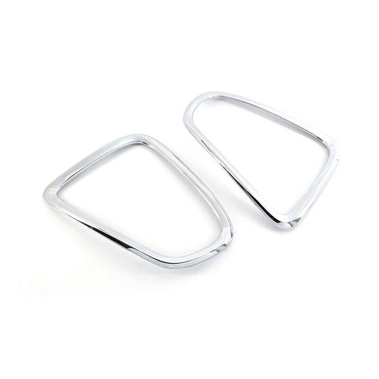 for Mini Cooper R56 R57 R58 R59 2007-2013 Chrome Pair Auto Tail Light Cover Trim
