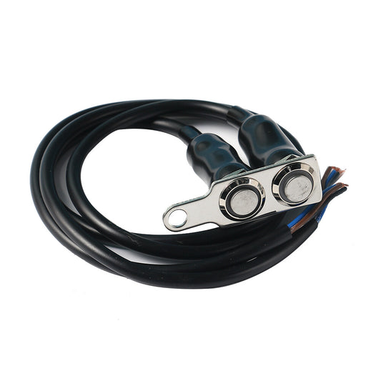 12V LED Motorcycle Dual Reset Switch Motorcycle Handlebar Switch Replacement Q