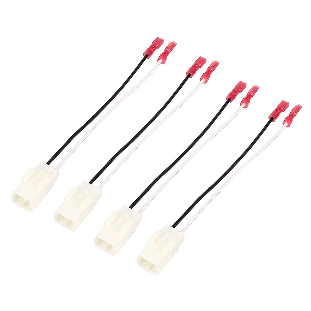 [2Pair] Speaker Wiring Harness Adapter Connector Fits Select for Chrysler for Dodge for Jeep