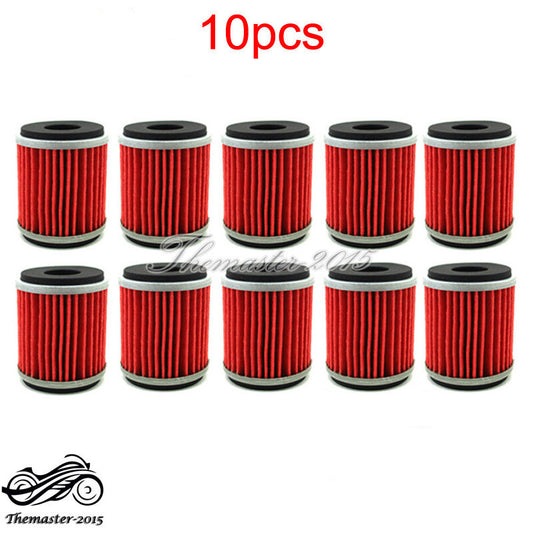 10 Oil Filter for Yamaha WR250F WR250X WR250R WR450F XT250 YZ250F YZ450F YFZ450X Q