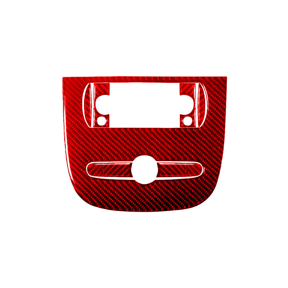 Carbon Fiber CD Player Panel Trim Cover For COBALT 2005-2010 Type-B v
