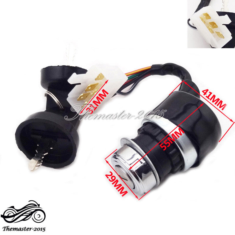 Ignition Key Switch For Go Kart UTV ATV TaoTao SUNL 50cc 70cc 90cc 110 125 150cc Q