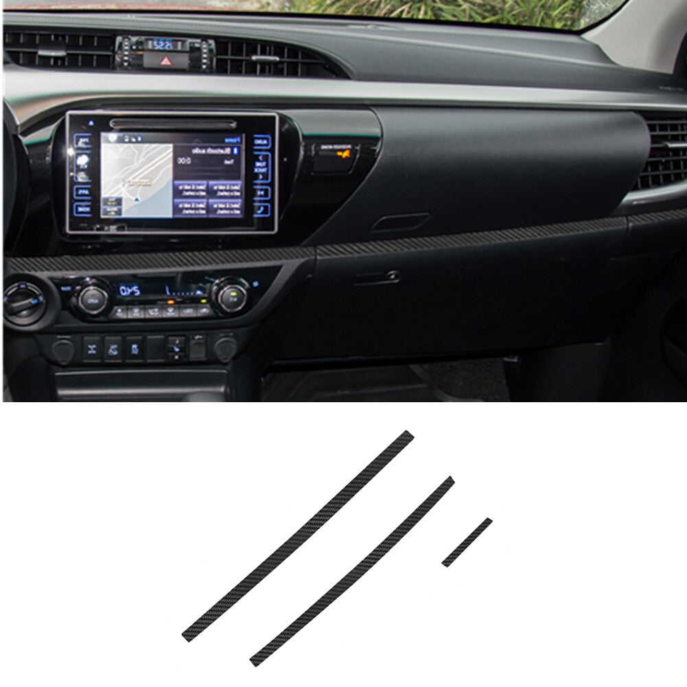Carbon Fiber Air Conditioner Switch Panel Trim for Corolla 2014-2018 B v