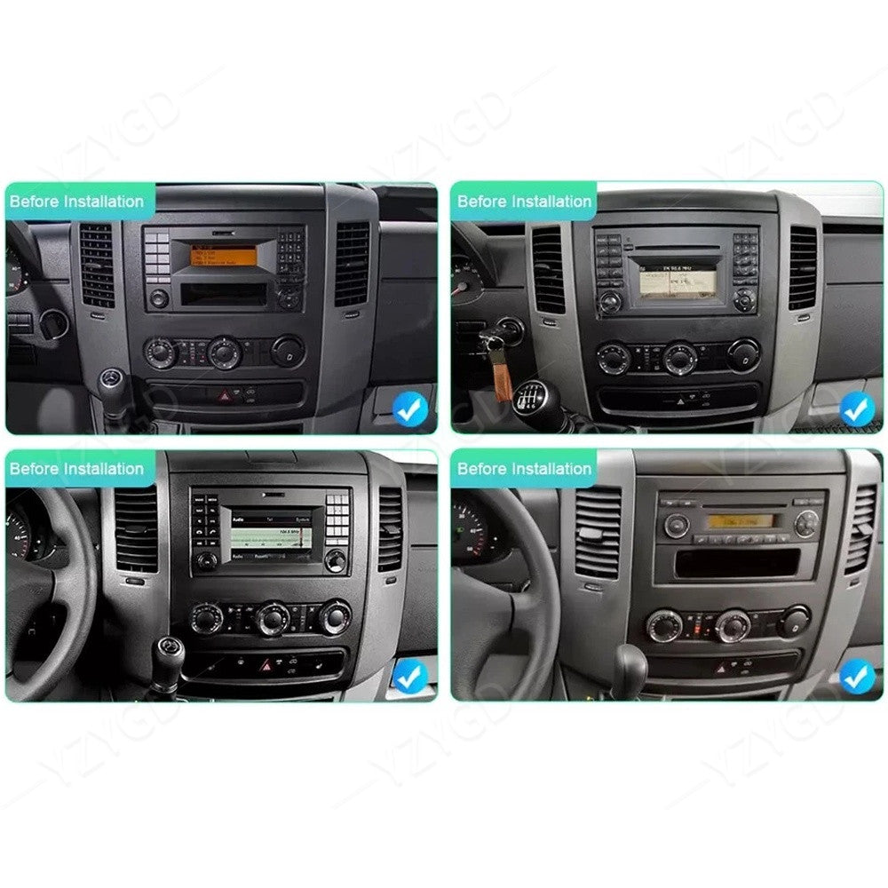 for VW Crafter 2007-2016 7 Android 14 CarPlay Car Stereo Radio Screen GPS Navi