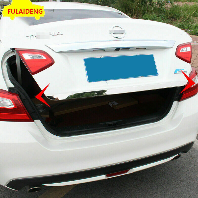 for Nissan Altima Teana 2013-2018 Stainless Rear Door Trunk Lid Tailgate Strip
