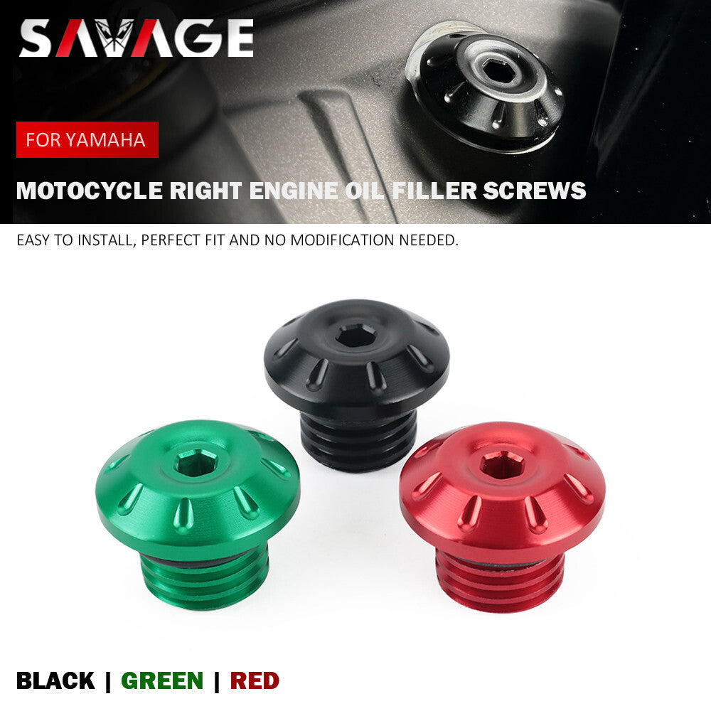 Right Engine Oil Filler Screw for DUCATI 848 /EVO Panigale Monster 821 Diavel Q