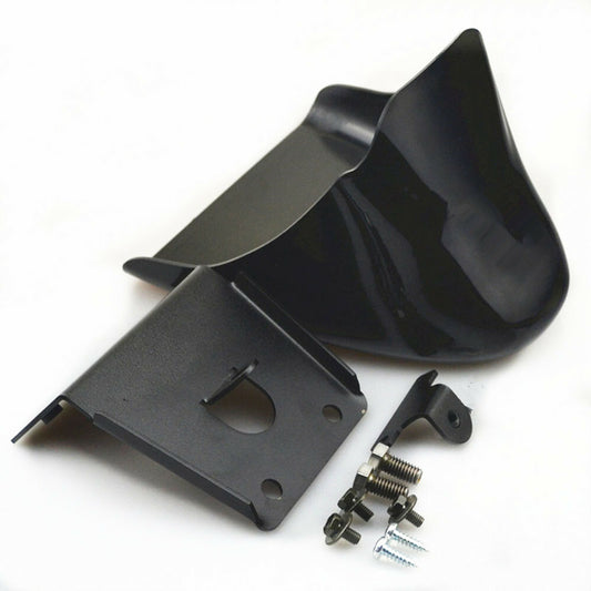 Unpainted Black Chin Fairing Front Spoiler for Harley Sportster XL 883 XL1200 Q