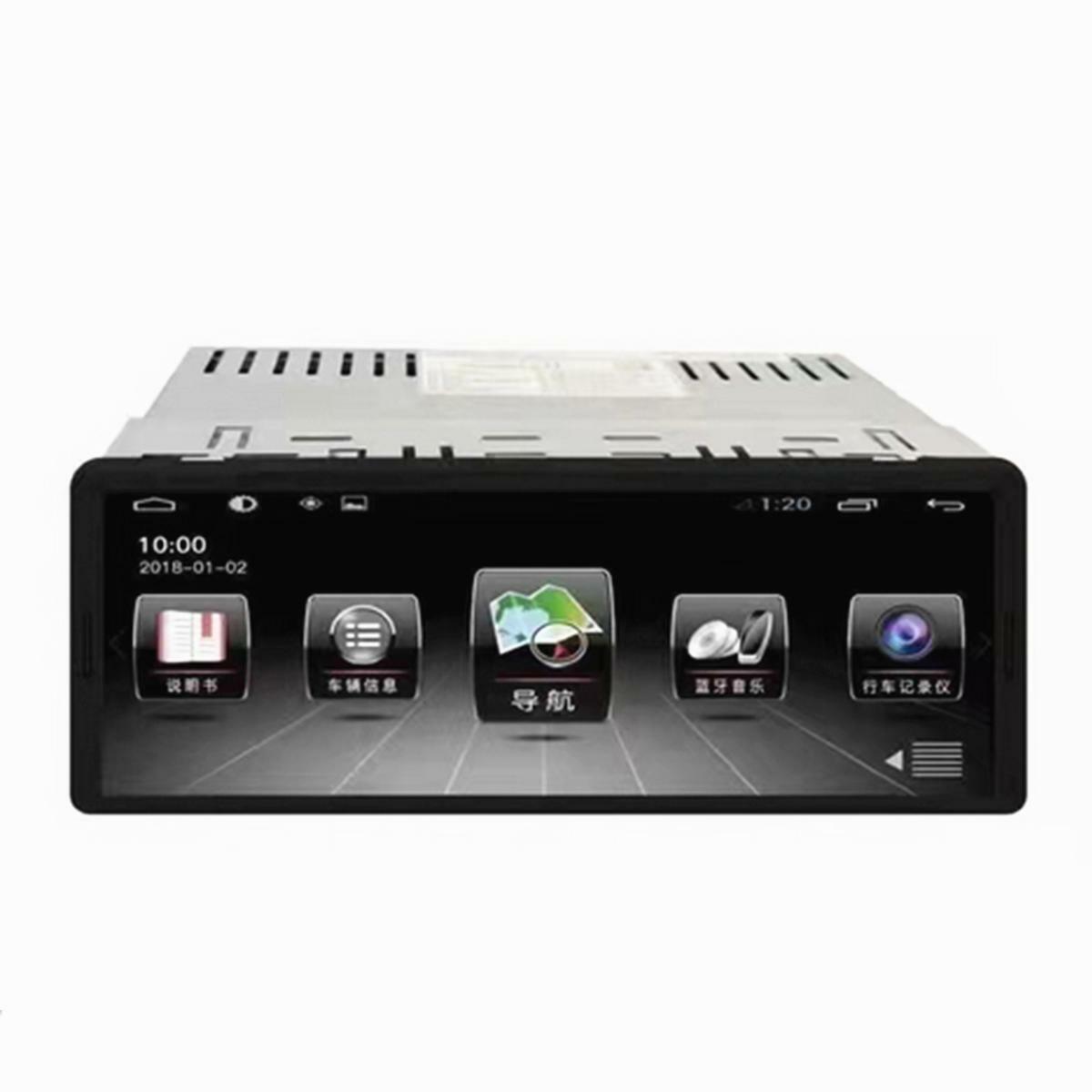 Single DIN HD Car Stereo Radio MP5 Player with Touchscreen Bluetooth for iOS and Android n