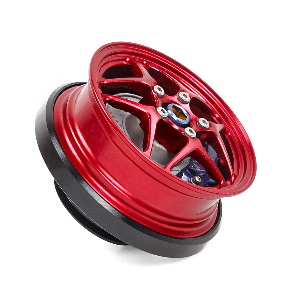 for Chrome Aluminum Engine Oil Cap Tank Cover Filler Q