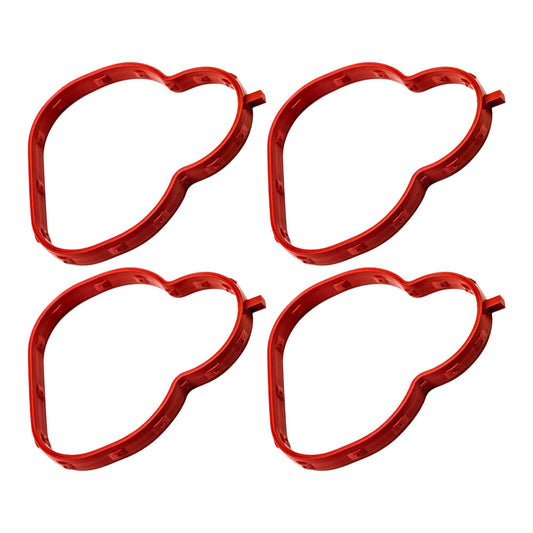 Set of 4 Intake Manifold Gaskets for Mazda 2 for Mazda 3 Saloon ZJ01 13 111 Red Q