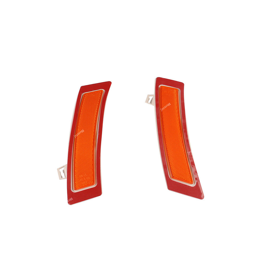 2Pcs L +R Side Bumper Cover Marker Cover Reflector for BMW E70 for X5 35ix 35dx 50ix Q