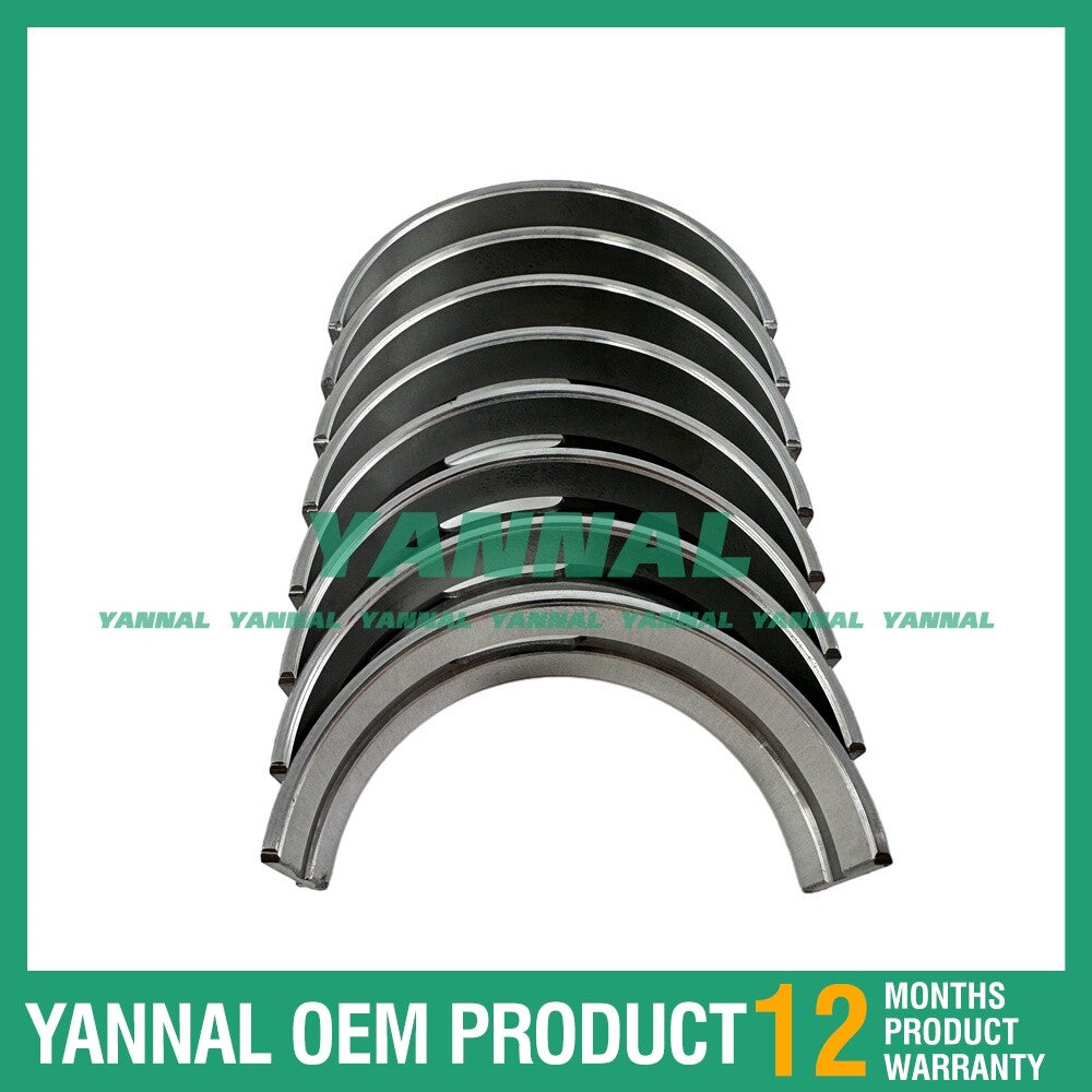 One set of BF3M1011/BF3M2011 main bearings (0417-8552) suitable for Deutz engine parts.