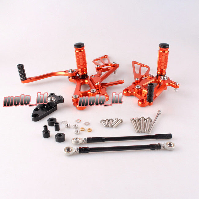 Fit for Honda CBR 600RR F5 2007-2014 Rearsets Kit Footrest Footpegs