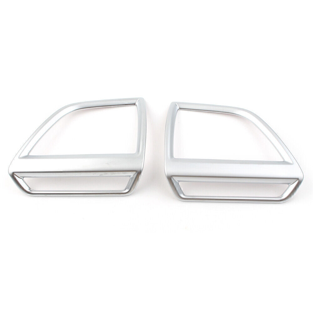 Auto Inner Side Air Vent Outlet Cover Trim Fit for Subaru Forester 2019 2020 Silver