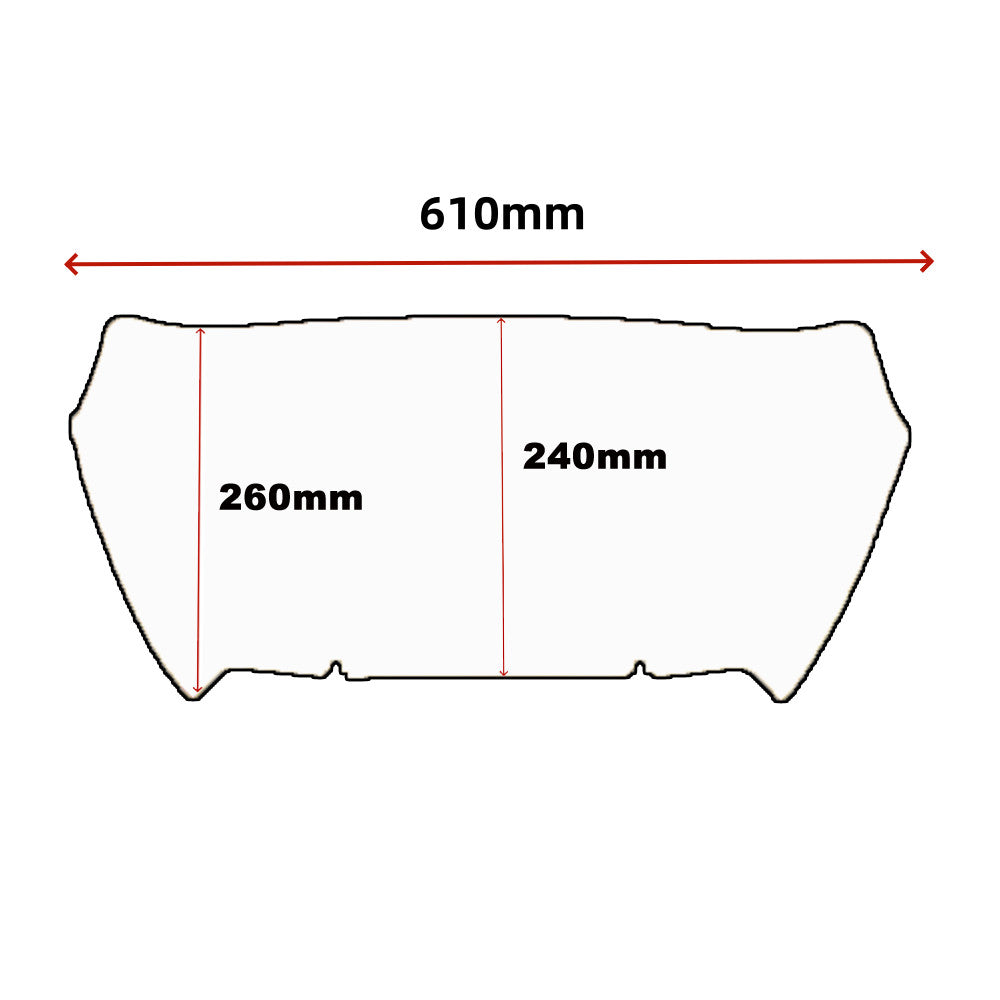 Red 9-inch windshield for Harley Road Glide CVO/SE FLTRXSE 2023 2024- n