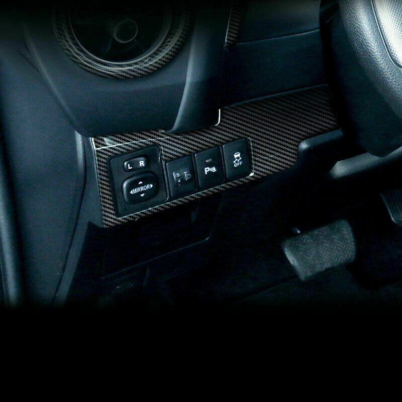 For Rogue X-Trail 2021-2022 ABS Carbon Fiber Door Handle Bowl Cover Trim v