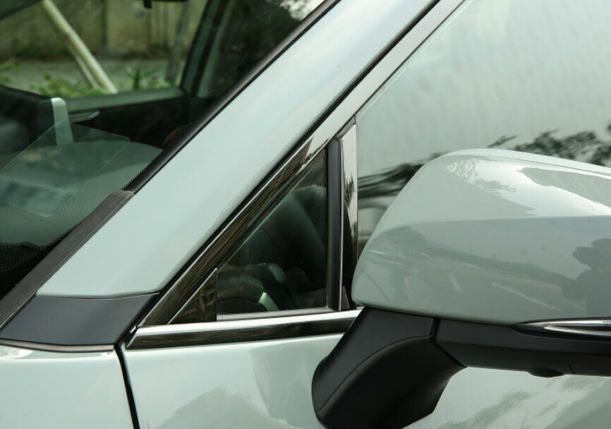 Ox Horn Style Side Door Mirror Cover ABS For Sentra 2020-2023 Gloss Black v