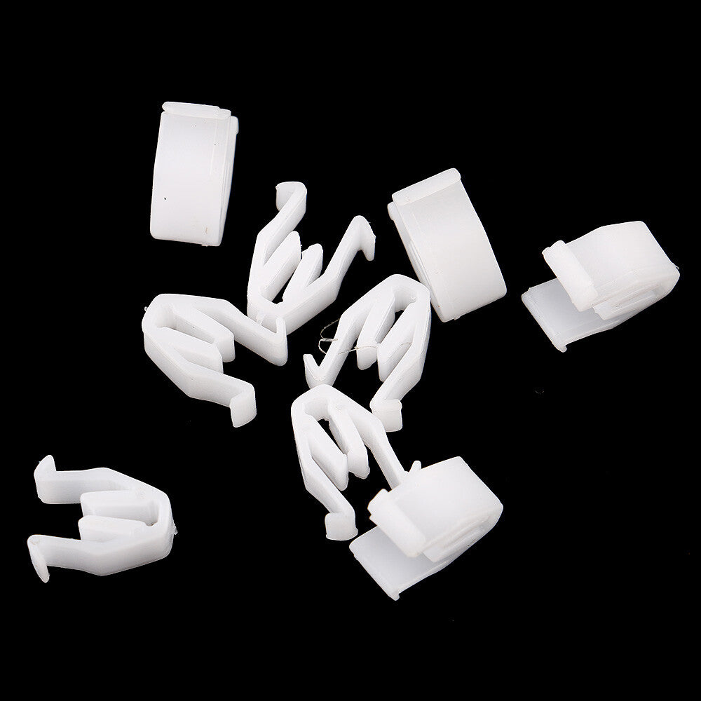 25Pcs Front Grille Moulding Clips White Nylon Fit For 2005-2009 Equinox A21284