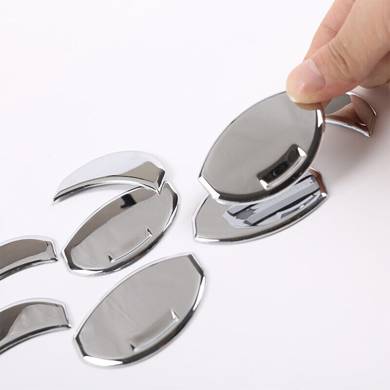 Chrome Central Console LR Air Outlet Vent Trim 8PCS for Toyota Tundra 2014-2021