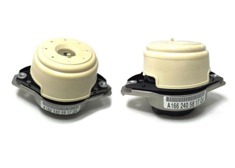 Left + Right Engine Motor Mount for Mercedes W166 X166 GL450 GLE350 GLS450 ML350 v