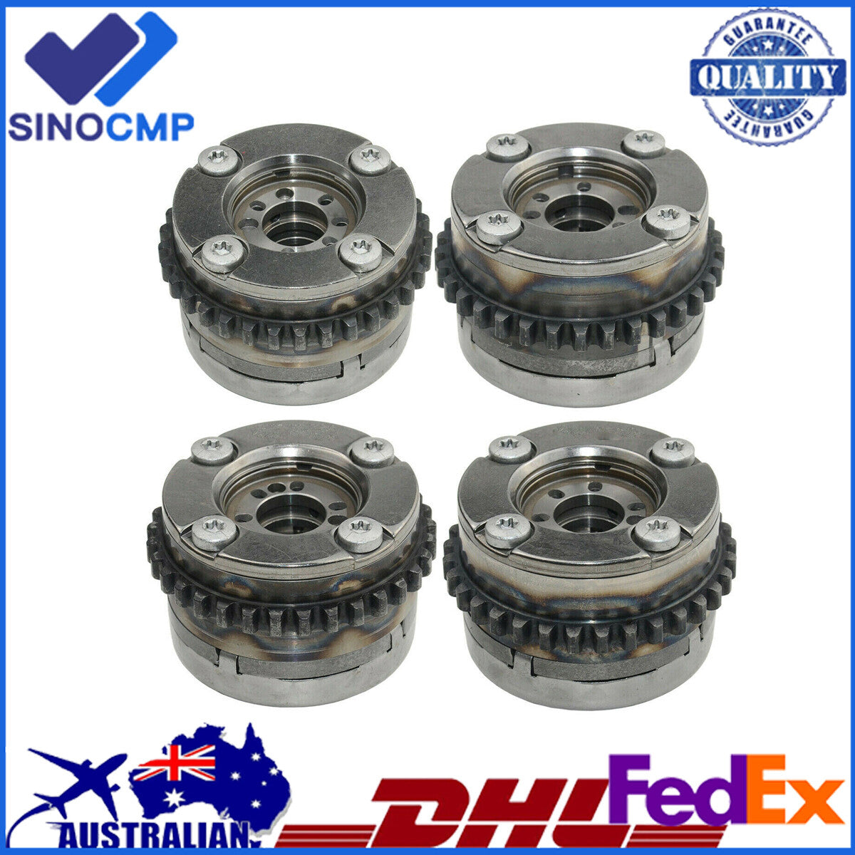 LeftRight IntakeExhaust Camshaft Adjusters for Mercedes-Benz M152 M157 M278