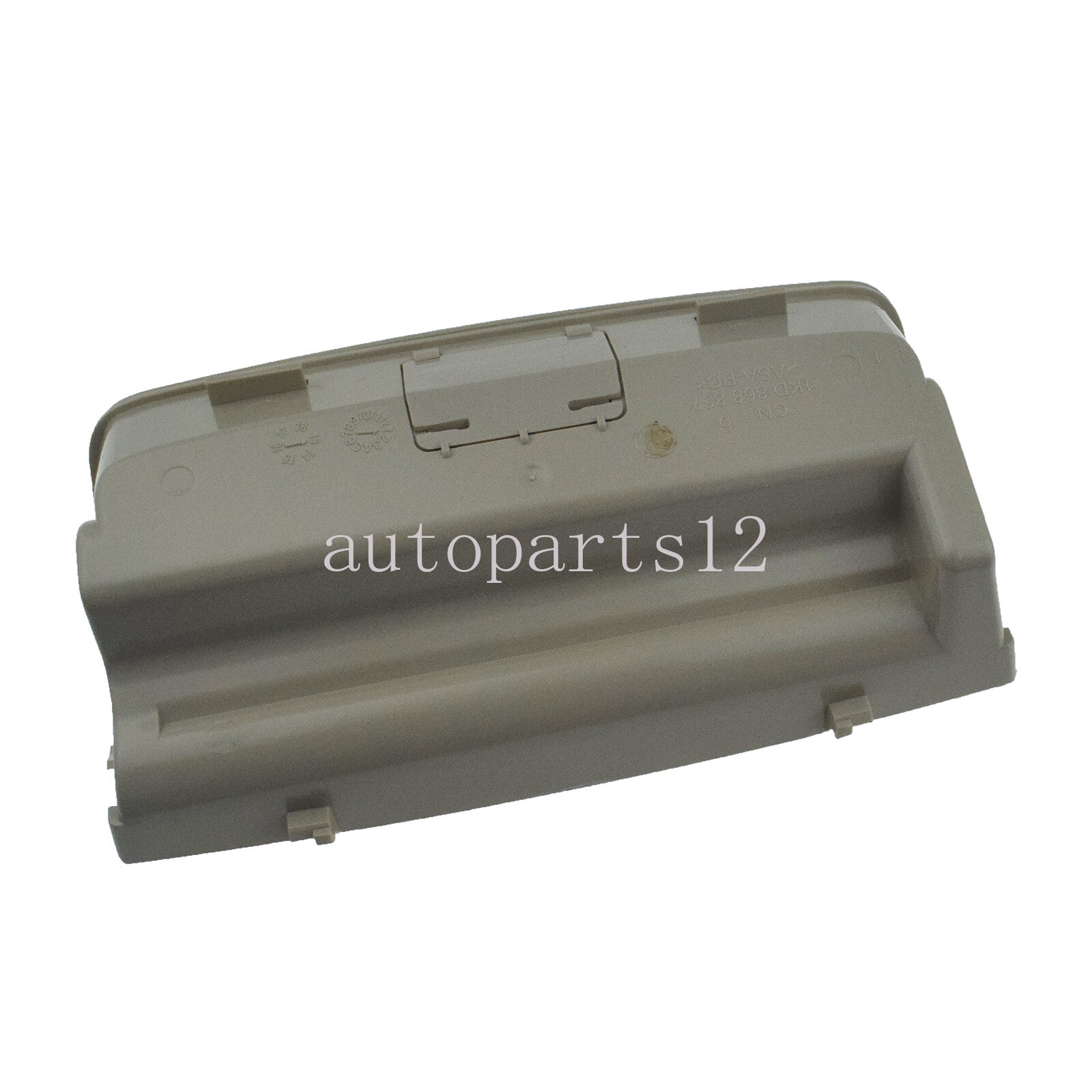 Sunglasses case holder storage box beige suitable for Tiguan for Passat CC Scirocco for Jetta - v