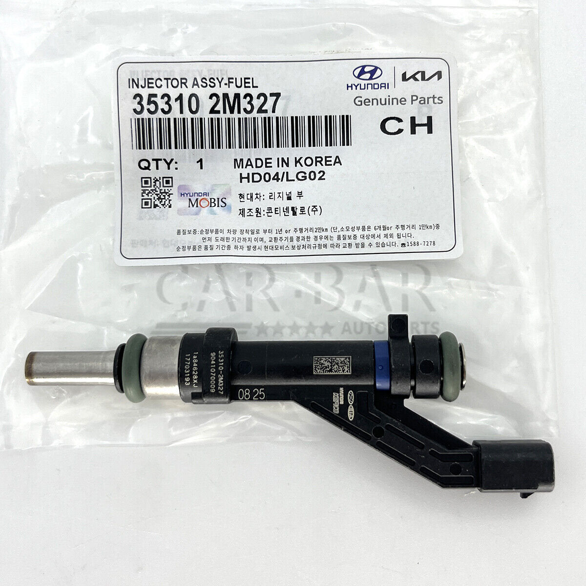 4x Fuel Injectors for 2018-22 for Hyundai Accent Venue Creta for Kia Rio Sonet 1.5L 1.6L