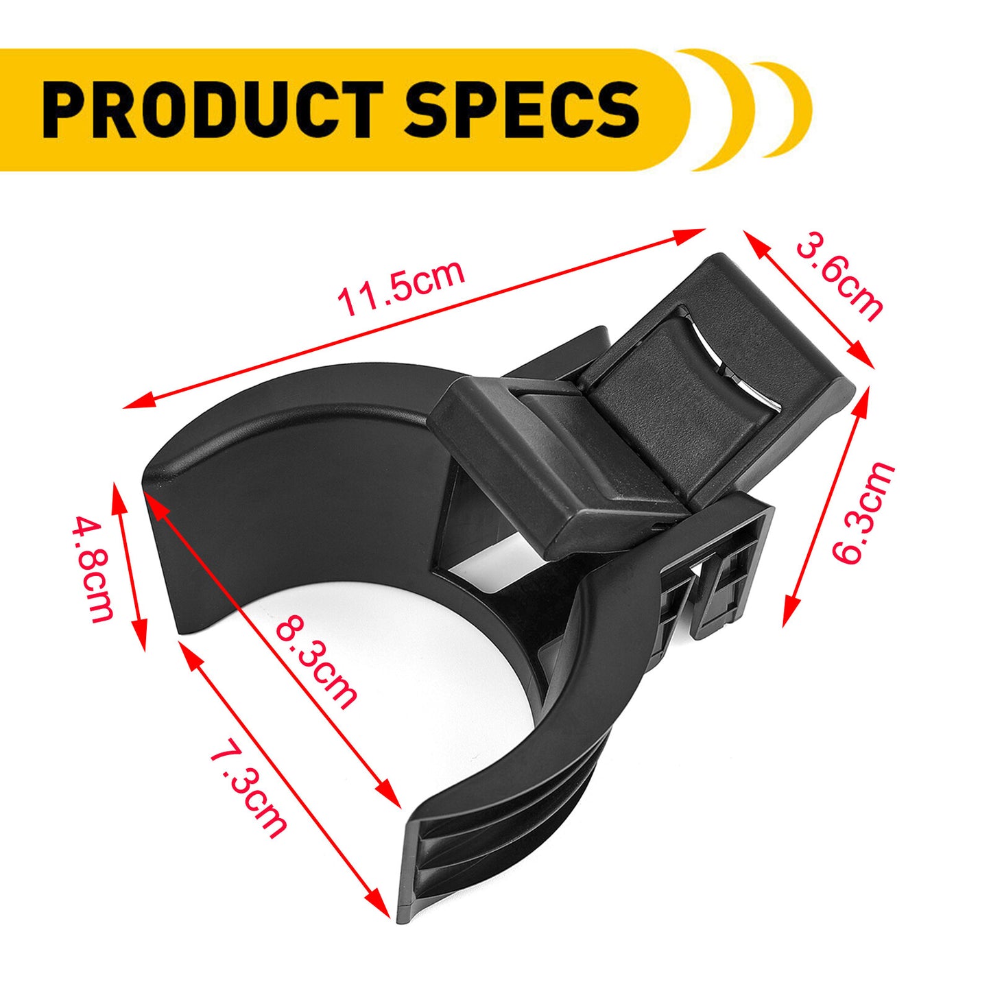 for Toyota Highlander 2014-19 Center Console Divider Storage Cup Holder Insert Q