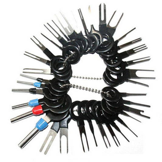 Car Electrical Wiring Crimp Connector Pin Extractor Kit Plug Repair Hand Tool