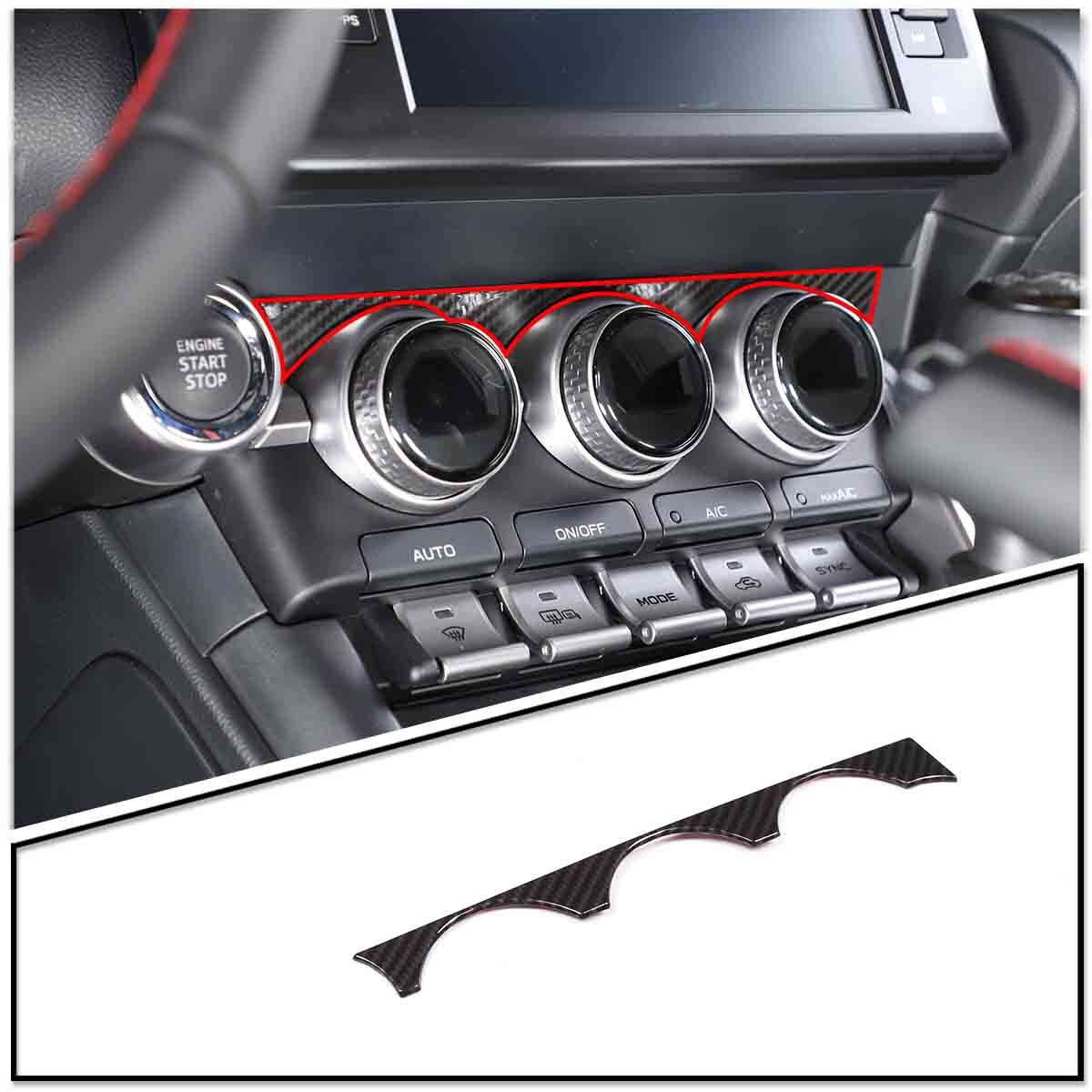 2011 2012 2013 for Kia Soul Glossy Carbon Fiber Side Door Handle Covers Trim Set For- v