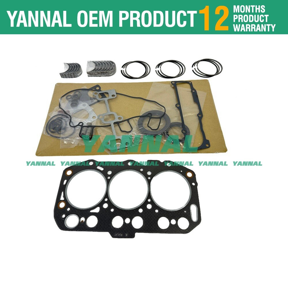 3TNV80 Overhaul Heavy Ring Kit for Ring Kit Main Connecting Bearing Shim STD-