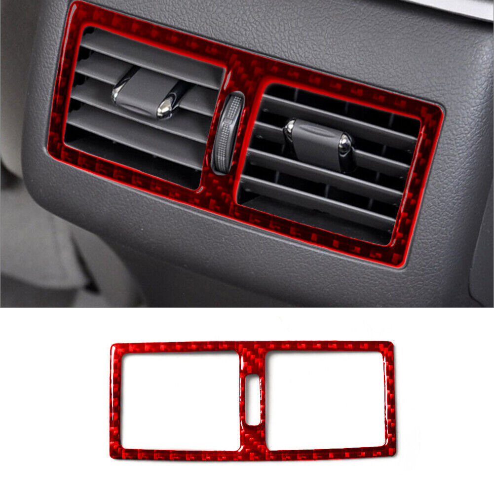 2Pcs Gear Shift Frame Trim Cover Carbon Fiber for CADILLAC CTS SPORT 2008-2022 v