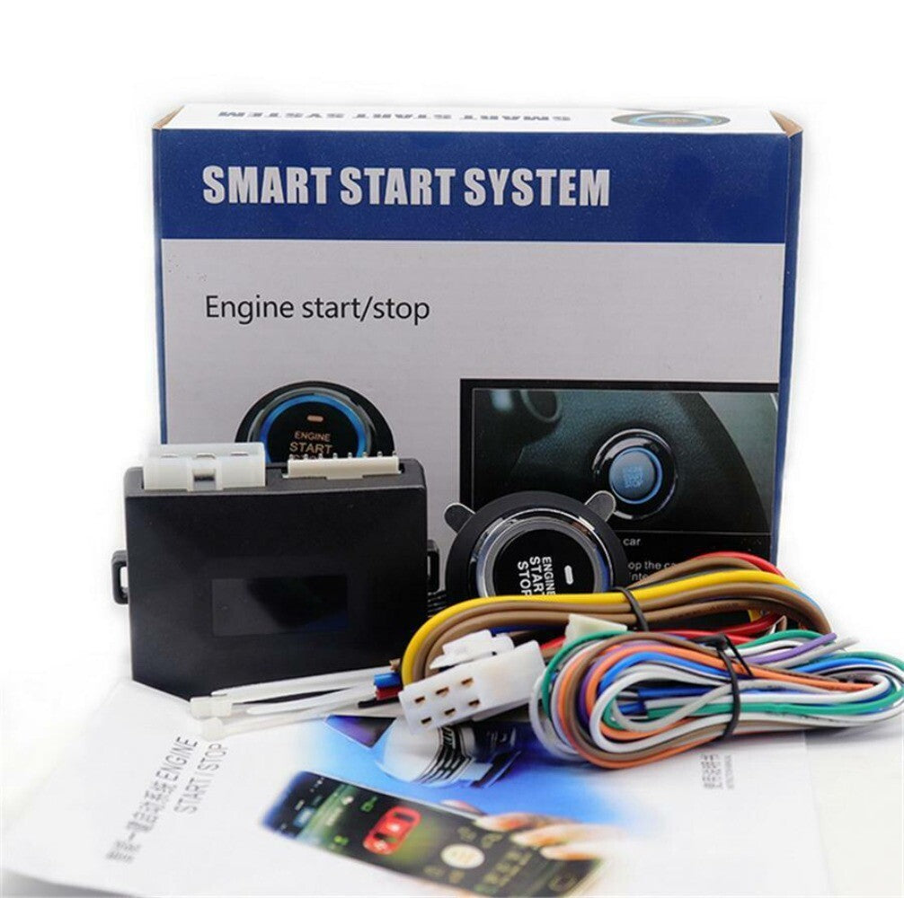 Engine Ignition One-button Start Bluetooth for Smart Phone APP Control Car Lock Sets n