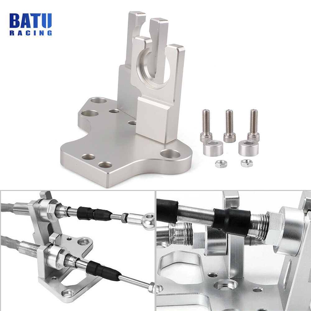For RSX for Acura for Honda F H Series Swap H22 H23 Shifter Box Cables Billet Bracket