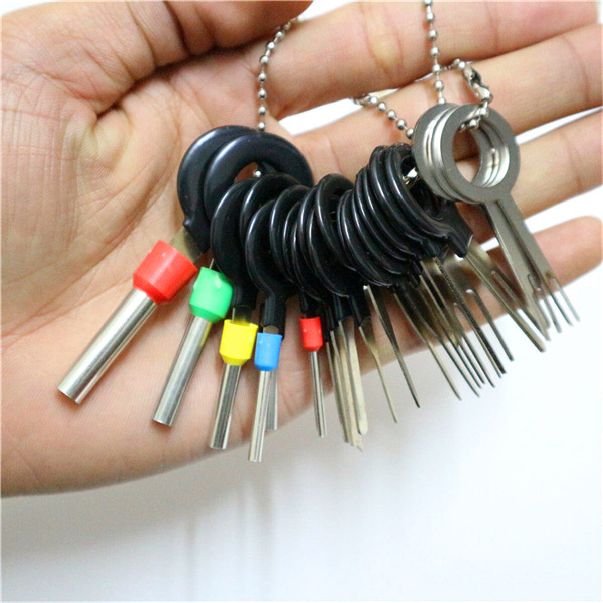 Motorcycle Terminal Remove Tool Electrical Wire Plug Connector Pin Extract Kit Q