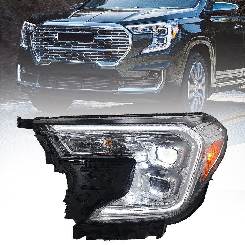 For 2022-2024 for GMC Terrain Denali Full Led DRL Dual Projector Headlight Driver LH