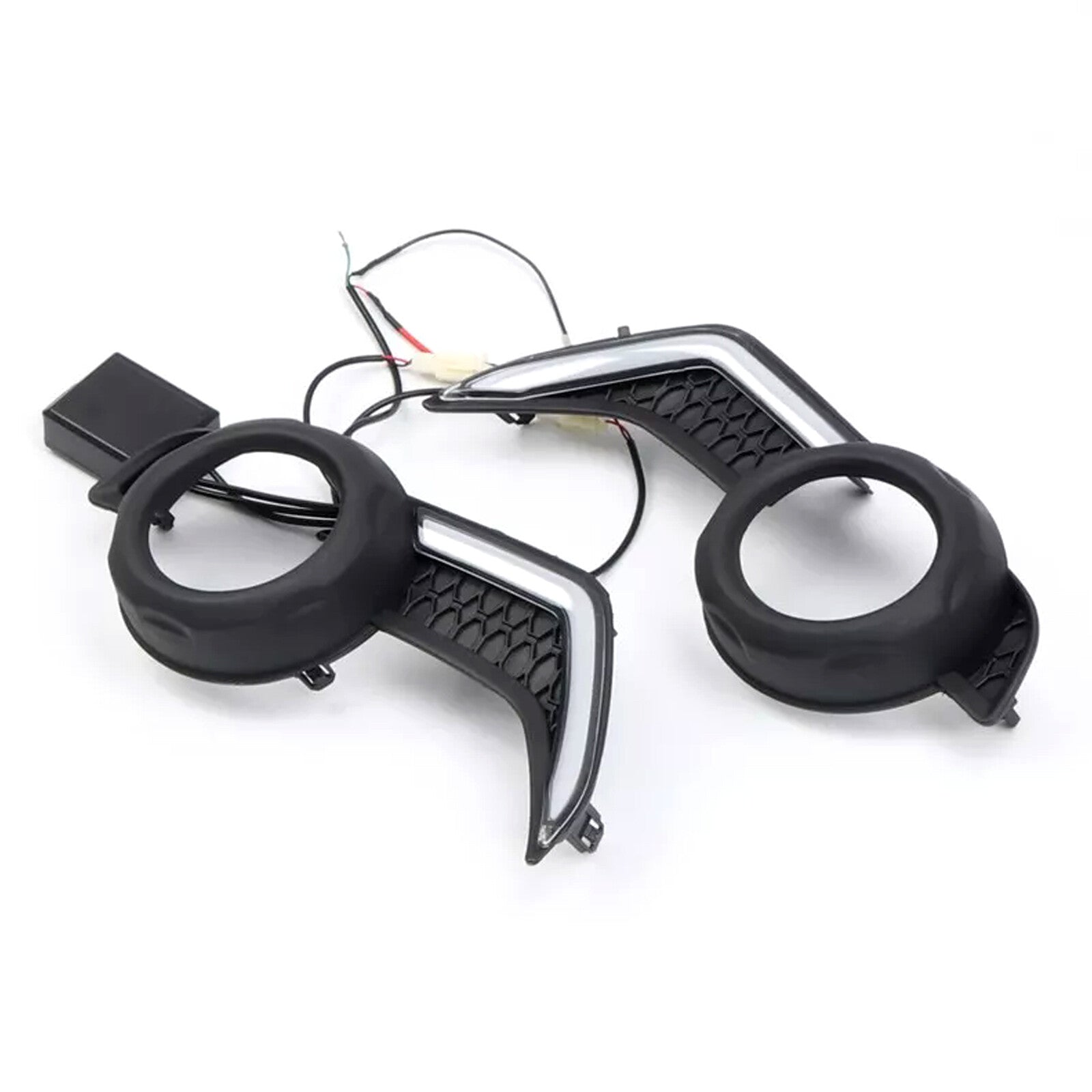 LED Fog Lights (DRL) and Daytime Running Lights (2-Piece Set) for Toyota 4Runner 2014-2024