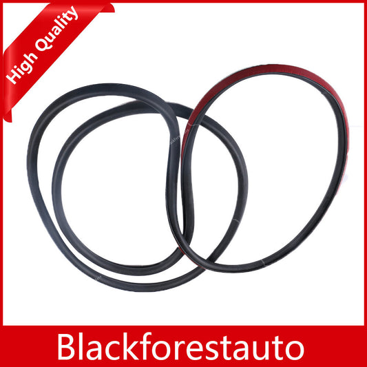 Fit for BMW F30 F30N F31 F31N F35 F80 Front Door Weather Strip Seal Gasket Black Q