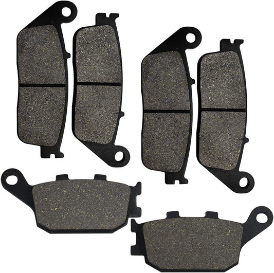 Motorcycle Front and rear Brake Pads Compatible for Honda CB600F Hornet 600 1998