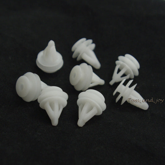25pcs Retainer Rivet Door Trim Panel Clips 91566SP0003 Nylon for 1990-On for Honda Q