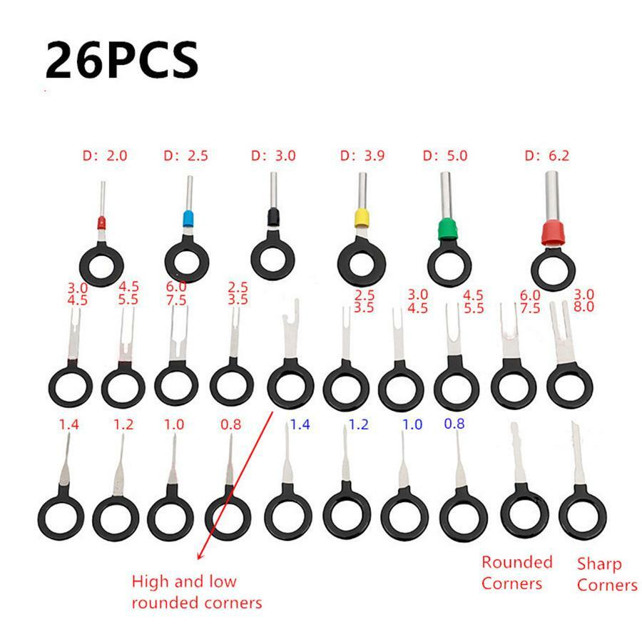 70Pcs Set Pin Wire Kit Extractor Auto CarTerminal Removal Connector Tool