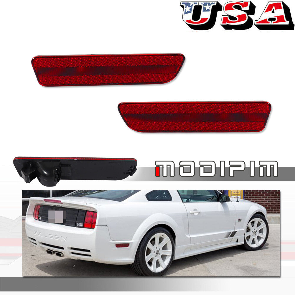 OE Spec red rear fender side marker reflector suitable for 05 06 08 09 for Mustang - v