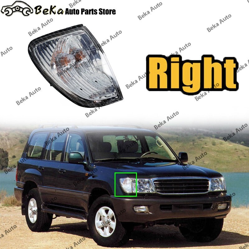 Right front turn signal corner light for Toyota for Land Cruiser FJ100 (1998-2002)