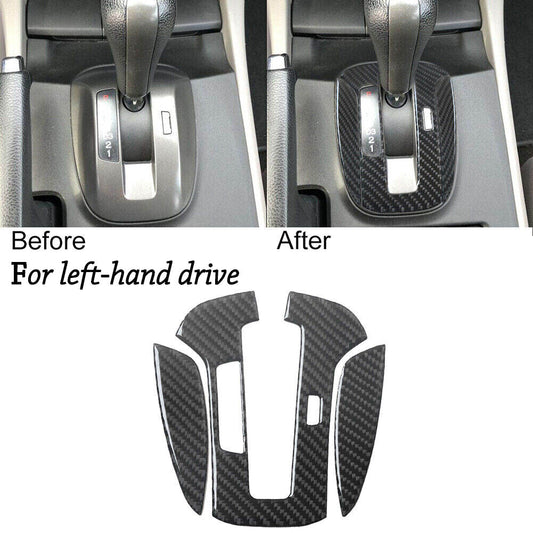 3pcs for Honda Accord 2008-12 Carbon Fiber Panel Cover Trim