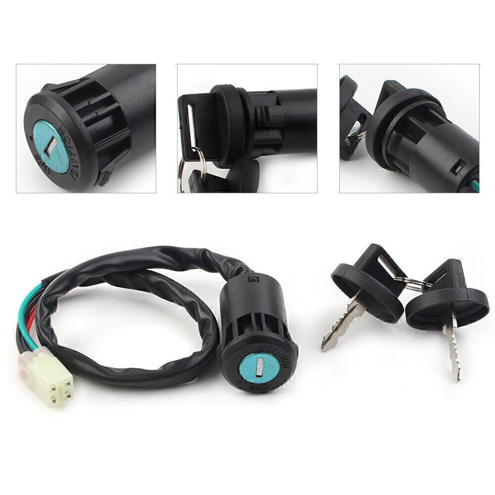 for Honda TRX450R SPORTRAX 2004 2005 2006 2007 2008 2009 Ignition Key Switch Q