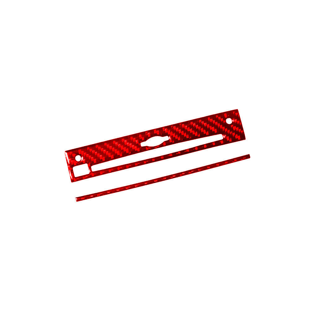 for 2021 - 2023 for Mustang Sport Carbon Fiber Style Door Handle Bowl Cover Trim- v