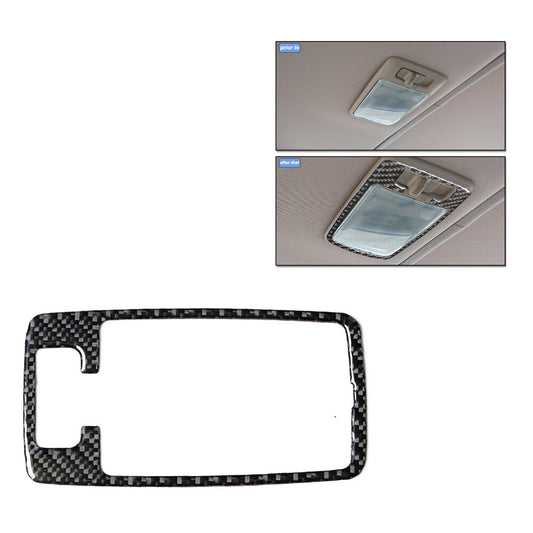 Carbon Fiber Rear Armrest Cup Holder Trim For Silverado/tahoe/ for sierra 2007-2014 v