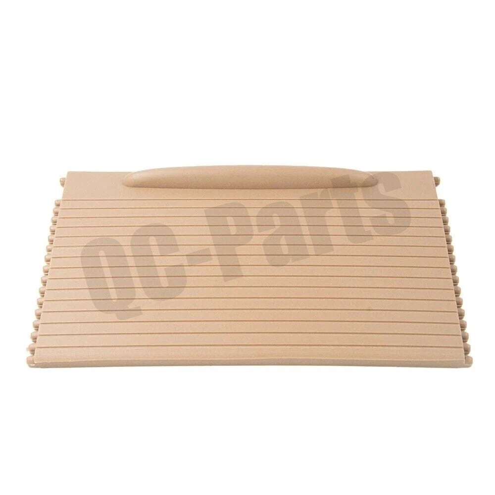 Beige console cup holder roll-up cover kit for Porsche for Cayenne 2003-2010 Q
