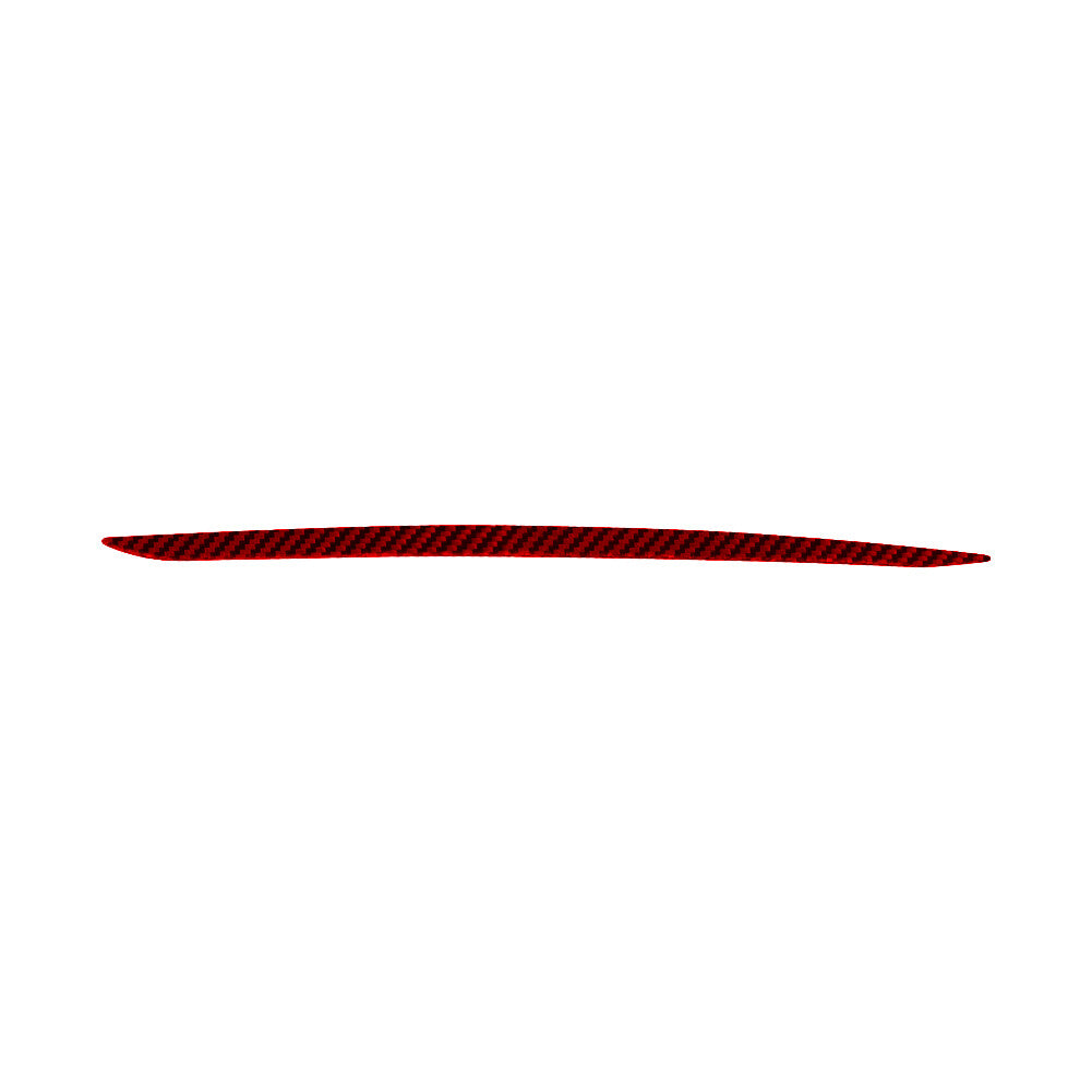Carbon Fiber Interior Steering Wheel Chin Cover Trim for Model Y /3 2017-22 v