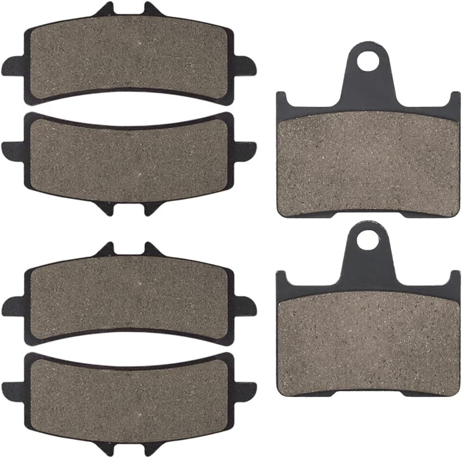 Front and Rear Brake Pads for Kawasaki 1400 ZZR1400 ZZR 1400 ZX1400 2016 2017